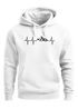 Hoodie Herren Print Wandern Berge Herzschlag Outdoor Aufdruck Motiv Männer Fashion Streetstyle Neverless®preview