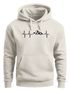 Hoodie Herren Print Wandern Berge Herzschlag Outdoor Aufdruck Motiv Männer Fashion Streetstyle Neverless®preview