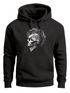 Hoodie Herren Punk Mohawk Skull Totenkopf Irokese Print Kapuzen-Pullover Männer Fashion Streetstyle Neverless®preview