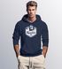 Hoodie Herren Republic California Bär Berge Wappen Print Aufdruck Kapuzen-Pullover Männer Fashion Streetstyle Neverless®preview