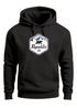 Hoodie Herren Republic California Bär Berge Wappen Print Aufdruck Kapuzen-Pullover Männer Fashion Streetstyle Neverless®preview