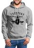 Hoodie Herren Retro Print Leuchturm Motiv Schriftzug Freeport Island Kapuzen-Pullover Männer Neverless®preview