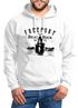 Hoodie Herren Retro Print Leuchturm Motiv Schriftzug Freeport Island Kapuzen-Pullover Männer Neverless®preview