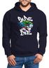 Hoodie Herren Ride or die Skull Snowboard-Hoodie Snowboard-Fahrer Ski-Fahrer Wintersportler Piste Kapuzen-Pullover Moonworks®preview