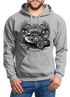 Hoodie Herren Rockabilly Hot Rod Rock n Roll Auto Kapuzen-Pullover Neverless®preview