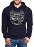 Hoodie Herren Rockabilly Hot Rod Rock n Roll Auto Kapuzen-Pullover Neverless®preview