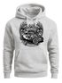 Hoodie Herren Rockabilly Hot Rod Rock n Roll Auto Kapuzen-Pullover Neverless®preview