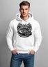 Hoodie Herren Rockabilly Hot Rod Rock n Roll Auto Kapuzen-Pullover Neverless®preview