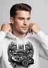 Hoodie Herren Rockabilly Hot Rod Rock n Roll Auto Kapuzen-Pullover Neverless®preview