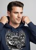 Hoodie Herren Rockabilly Hot Rod Rock n Roll Auto Kapuzen-Pullover Neverless®preview