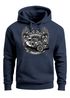 Hoodie Herren Rockabilly Hot Rod Rock n Roll Auto Kapuzen-Pullover Neverless®preview