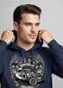 Hoodie Herren Rockabilly Hot Rod Rock n Roll Auto Kapuzen-Pullover Neverless®preview