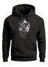Hoodie Herren Santa Muerte La catrina Mexican Skull Dia de los Muertos Tattoo Design Kapuzen-Pullover Männer Neverless®preview