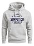 Hoodie Herren Schriftzug Aufschrift Schrift Retro College Freizeit Sport Kapuzen-Pullover Männer Fashion Streetstyle Neverless®preview