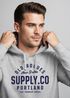 Hoodie Herren Schriftzug Aufschrift Schrift Retro College Freizeit Sport Kapuzen-Pullover Männer Fashion Streetstyle Neverless®preview
