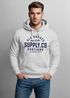 Hoodie Herren Schriftzug Aufschrift Schrift Retro College Freizeit Sport Kapuzen-Pullover Männer Fashion Streetstyle Neverless®preview