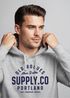Hoodie Herren Schriftzug Aufschrift Schrift Retro College Freizeit Sport Kapuzen-Pullover Männer Fashion Streetstyle Neverless®preview