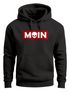 Hoodie Herren Schriftzug Moin Skull Totenkopf Aufdruck Print Parodie Hamburg Männer Fashion Streetstyle Neverless®preview