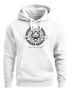 Hoodie Herren Schriftzug Oldschool Print Tiger Kapuzen-Pullover Bedruckt Männer Fashion Streetstyle Neverless®preview