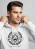 Hoodie Herren Schriftzug Oldschool Print Tiger Kapuzen-Pullover Bedruckt Männer Fashion Streetstyle Neverless®preview