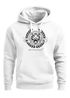 Hoodie Herren Schriftzug Oldschool Print Tiger Kapuzen-Pullover Bedruckt Männer Fashion Streetstyle Neverless®preview