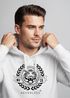 Hoodie Herren Schriftzug Oldschool Print Tiger Kapuzen-Pullover Bedruckt Männer Fashion Streetstyle Neverless®preview
