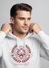 Hoodie Herren Schriftzug Oldschool Print Tiger Kapuzen-Pullover Bedruckt Männer Fashion Streetstyle Neverless®preview