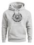 Hoodie Herren Schriftzug Oldschool Print Tiger Kapuzen-Pullover Bedruckt Männer Fashion Streetstyle Neverless®preview