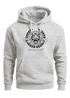 Hoodie Herren Schriftzug Oldschool Print Tiger Kapuzen-Pullover Bedruckt Männer Fashion Streetstyle Neverless®preview