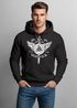 Hoodie Herren See you in Valhalla Schwert Runen Odin Vikings Kapuzen-Pullover Männer Fashion Streetstyle Neverless®preview