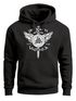 Hoodie Herren See you in Valhalla Schwert Runen Odin Vikings Kapuzen-Pullover Männer Fashion Streetstyle Neverless®preview
