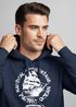 Hoodie Herren Segel Schiff Black Pearl Kapuzen-Pullover Männer Neverless®preview