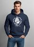 Hoodie Herren Segel Schiff Black Pearl Kapuzen-Pullover Männer Neverless®preview