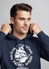 Hoodie Herren Segel Schiff Black Pearl Kapuzen-Pullover Männer Neverless®preview