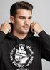 Hoodie Herren Segel Schiff Black Pearl Kapuzen-Pullover Männer Neverless®preview