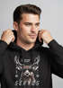 Hoodie Herren Servus Hirsch Tracht Modern Techno Style Fashion Print Kapuzen-Pullover Neverless®preview