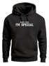 Hoodie Herren Shirt Spruch lustig Mama Says I Am Special Ironie Sarkasmus Aufdruck Nerd Schrift Fashion Streetstyle Neverless®preview