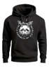 Hoodie Herren Skull Totenkopf Hello Darkness my old friend Musik Song Zitat Männer Fashion Streetstyle Neverless®preview