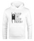 Hoodie Herren Sleep eat Sleep Repeat Faultier Moonworks®preview