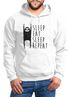 Hoodie Herren Sleep eat Sleep Repeat Faultier Moonworks®preview