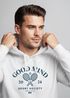 Hoodie Herren Sport Tennis Grafik Good Mind Sport Society Retro Fashion Streetstyle Neverless®preview