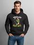 Hoodie Herren Spruch Anti Weihnachten fällt aus Kapuzen-Pullover Weihnachtspullover Männer Moonworks®preview