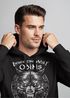 Hoodie Herren Spruch Lieber ein Wolf Odins als ein Lamm Gottes Wikinger nordische Mythologie Fashion Streetstyle Neverless®preview