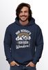 Hoodie Herren Spruch mir reichts ich geh Wandern Outdoor Motiv Kapuzen-Pullover Männer Fashion Neverless®preview