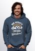 Hoodie Herren Spruch mir reichts ich geh Wandern Outdoor Motiv Kapuzen-Pullover Männer Fashion Neverless®preview