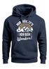 Hoodie Herren Spruch mir reichts ich geh Wandern Outdoor Motiv Kapuzen-Pullover Männer Fashion Neverless®preview