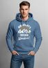 Hoodie Herren Spruch mir reichts ich geh Wandern Outdoor Motiv Kapuzen-Pullover Männer Fashion Neverless®preview