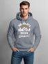 Hoodie Herren Spruch mir reichts ich geh Wandern Outdoor Motiv Kapuzen-Pullover Männer Fashion Neverless®preview