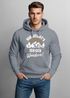 Hoodie Herren Spruch mir reichts ich geh Wandern Outdoor Motiv Kapuzen-Pullover Männer Fashion Neverless®preview
