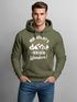 Hoodie Herren Spruch mir reichts ich geh Wandern Outdoor Motiv Kapuzen-Pullover Männer Fashion Neverless®preview